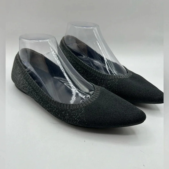 VIVAIA Aria 2.0 Pointy Flats in Starry Grey-Sustainable & Washable Shoe Size 39 - Picture 6 of 12